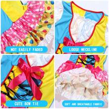 Rainbow Circus Clown Cosplay Fancy Dress Wowen Funny Joker Girls Birthday Carnival Party Outfit Sweet Clothes No Wig - Women's - View 8