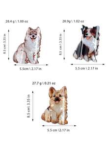 Fashionable Versatile Casual Cute Dog Hair Claw Fashion Claw Clip Beach Hair Clip Women Hair Accessories - Black - View 2