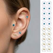 Ear Acupressure Beads, Ear Acupuncture Massage Therapy Helps Relax Body And Mind, Relieve Stress, Easy To Operate. - Multicolor - View 7