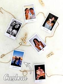 Customized Photo Booth Printing, Personalized Photo Printing, Upload Custom Photos To Paper, Customized Photo Strips, Personalized Photo Booth Photo Strips, Film Strips, Customized Photo Booth Printing, Personalized Photo Booth Printing, Wedding Photo Booth Cards, Photo Booth Photo Strip Frames, Small Wedding Invitations, Valentine's Day And Anniversary Gifts - Multicolor - View 6