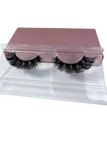 24/12/1对假睫毛，独立包装，自然浓密款式，易于佩戴，持久卷翘，适合派对场合 - 黑色 - 查看 8