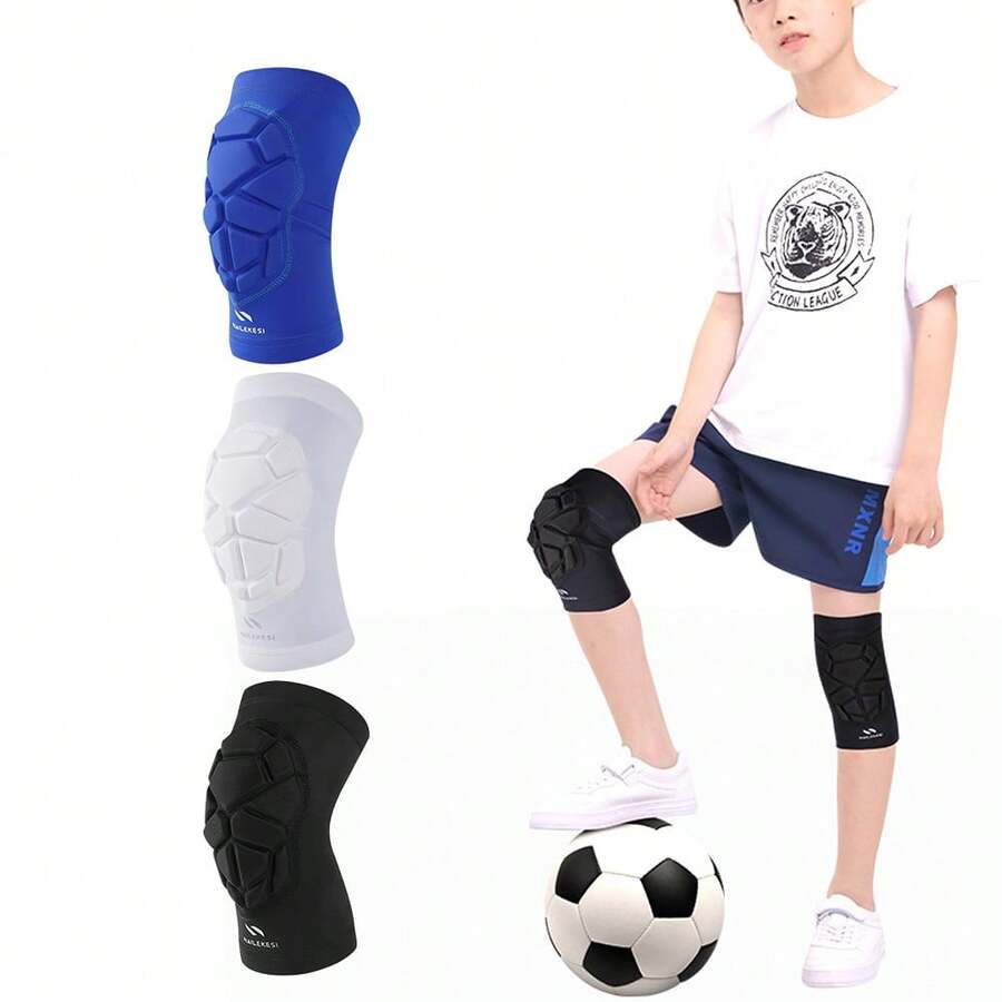 1pc Basketball, Football, Baseball, Volleyball, Wrestling, Cycling, Dance Compression Knee Pad - Multicolor - View 1