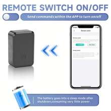 C21 0.8 Inch!Hidden Mini GPS Tracker For Vehicles Portable Real Time Magnetic Tracking Device Car Full Global Coverage Location Kids Dogs Trucks Person No Subscription Required Monthly Fee (Mini Size ﻿) - Black - View 3