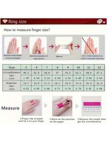 奢华复古金色铜质宽戒圈戒指，镶嵌闪亮绿色合成锆石，优雅永恒的女士戒指，完美贴合 - 綠色 - 查看 7