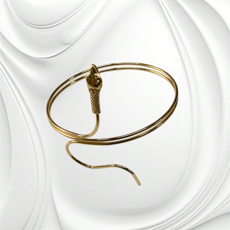 Gold Plated Forearm Bracelet - VÀNG 16 - Xem 1