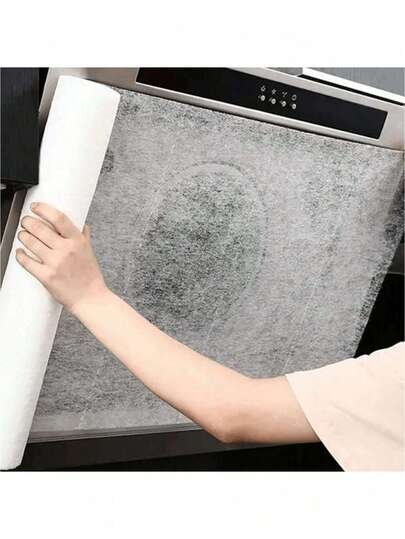 10.0m Long Range Cooker Hood Oil Filter Paper - Easy To Install, Blocks Cooking Fumes, Suitable For Most Models, White
