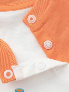 Balabala Young Boys Sleeveless Tank Top, Infant Summer Wear, Lightweight & Design 2026 - Pink Orange - View 3