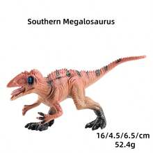 侏罗纪恐龙玩具，逼真立体动物模型，霸王龙 - 彩色 - 查看 8