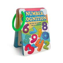 Lachilly 30pcs Double-Sided Printed Digital Flashcards, Learning Numbers, Learning Counting - Fun Learning And Educational Flashcards Learning Tool, Suitable For Children, Preschoolers, Toddlers Counting, Problem Solving - Multicolor - View 12