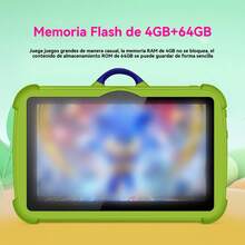¡RecomendadoTableta Android Para Niños, Bluetooth, Wifi, Batería Larga,¡Top de Temporada - Verde - Ver 3