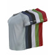 Conjunto de 6 piezas estampado en gris, azul marino, negro, blanco, verde militar y burdeos