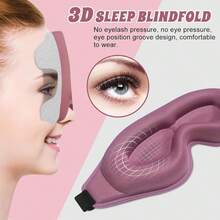 Eye Mask - Black-1pc - View 8