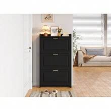 Shoe Cabinets - Black - View 8