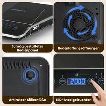 Induction Cookers - 블랙 - 보기 9