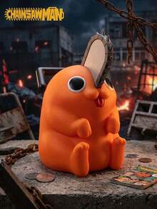 Crunchyroll 1件 电锯人官方授权小小人偶存钱罐 可爱实用精致工艺动漫周边新品创意存款箱 金融新选择 公安恶魔猎手 - 彩色 - 查看 7