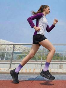 CAMEL CROWN Women's Shock Absorbing Non-Slip Comfortable Casual Running Shoes - Black - View 6