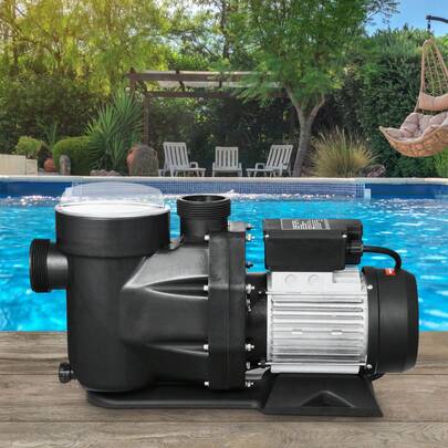 Above Ground Pool Pump, 3 HP, 149 GPM Max Flow Single Speed Swimming Pool Pump, 220V 3450 RPM 42 Ft Max Head Lift With PP Shell Strainer Basket, 122°F Max Water Temp, For Hot Tubs Spas, No Plug