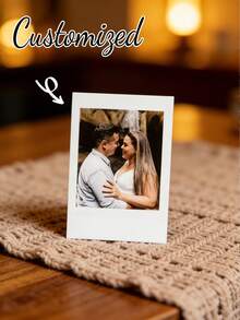 1/6/12pcs Customized Photo Cards, Personalized Mini Photo Prints, Customized Photo Wallet Cards, Personalized Photo Wallet Inserts, Customized Couple Photo Wallet Cards, Elegant Modern Design, Ideal For Birthday, Anniversary, Valentine's Day, New Year Gifts, Unique Collectibles - Multicolor - View 6