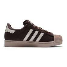 Adidas Originals 男女通用休闲低帮运动鞋，SUPERSTAR II 轻便舒适简约日常穿着滑板鞋 IH9314 - 極光咖/漢玉白/灰石卡其棕 - 查看 2