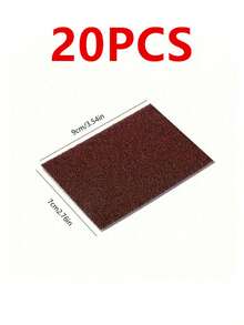 1/3/5/10片装多功能清洁海绵，易清洁PEVA材质锅具清洁布，适用于家庭、厨房、浴室、家务清洁。厨房必备，家用清洁用品，厨房工具，厨房收纳好帮手。 - 金剛砂抹布 - 查看 26