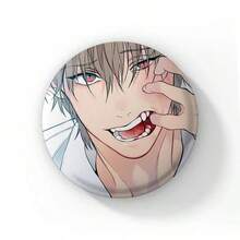 Cartoon Lost In The Clouds BL Anime Badge Brooch, Cartoon Skyler Sirius Art Brooch, Backpack Decor Accessory, Student Stationery - 58 mm - View 32