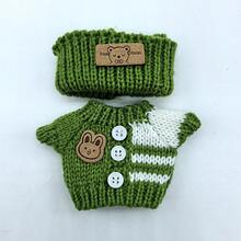 [Apparel Only] 1st & 2nd Generation Hanging Doll Clothes: Knitted Sweater, Hat, Scarf, Small Bag, Accessories - Multicolor - View 10