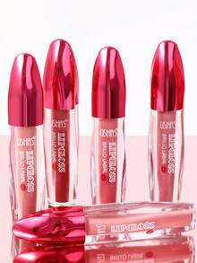 USHAS 液体唇彩，保湿，防水，多色可选 - 持久唇油，高光泽，适合所有肤质 - #05 - 查看 8