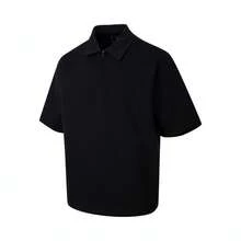 Nike Men's AS M NK DF 24.7 IS POLOPOLO Knit Collared Short Sleeve Tee TIF2909-010 - Black - View 2