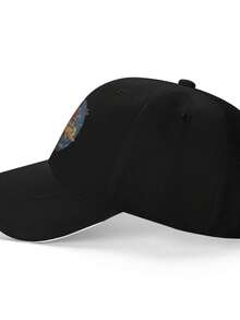 Collection Of Characters From Hayao Miyazaki's Anime Works  Unisex Trucker Baseball Cap Summer Sun Hat For Outdoor Sport Hiking Fishing Casual, - 黑色 - 查看 3