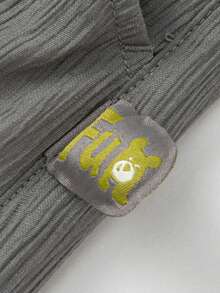 Balabala 儿童降落伞裤，男童褶皱设计，2026夏季慢跑裤 - 品灰 - 查看 5