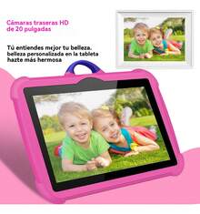 ¡RecomendadoTableta Android Para Niños, Bluetooth, Wifi, Batería Larga,¡Top de Temporada - Rosa - Ver 11