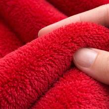 Corttex Microfiber Bathrobe - Premium Comfort And High Absorption - Warm And Super Soft Bathrobe - Rojo - Ver 7