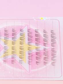 Ayrmilla 80 Clusters Natural Lengthening Bottom False Eyelashes, Soft Light‑Weight Individual Cluster Lower Lashes, Reusable Segment Eyelash For Daily Look Anime Cosplay Party Makeup For Beginners Women Girls - C - View 5