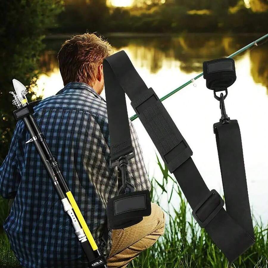 Dây đeo cần câu, dây đeo vai, dụng cụ an toàn, dây buộc mồi câu bằng nylon, dây băng dính, phụ kiện câu cá, dropship - Nhiều màu - Xem 1