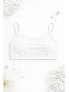 Set Of 2 Teen Girls' Reinforced Top Bras Without Padding - MultiWarna - View 3