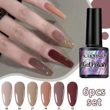 Gel Nail Polish - Brown - View 6