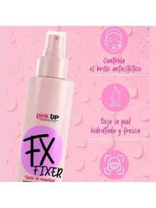 Fijador de Maquillaje Pink Up Fx Fixer Sellador Maquillaje Hidratante Matte - 2 PIEZAS - Ver 4