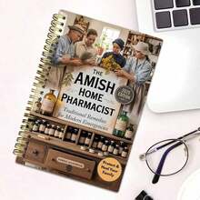 Amish Apothecary Notebook - Vintage Herbal Book, Containing Herbs And Botanical Elements, Traditional Remedies Applicable To Modern Emergencies, Herbal Book, Herb Guide, Classic Design, Durable Cover, High-Quality Paper - 多色的 - 查看 2