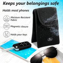 Pack de 2 Fundas Impermeables para Teléfono con Doble Compartimento y Cordón, Compatible con Smartphones de hasta 8.3 Pulgadas - 1 - Ver 3
