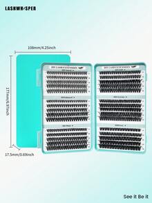 DIY Eyelash Extension At Home DIY Lash Extension Kit Cluster Lashes Glue Waterproof Lash Bond And Seal Long Lasting Individual Lash Clusters Adhesive Sealant Makeup Tool - Multicolor - View 11