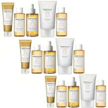 马达加斯加积雪草护肤套装，包含泡沫洁面乳、卸妆油、爽肤水、精华液和舒缓霜，基础护肤礼盒，女士礼品套装 - 香檳色 - 查看 15