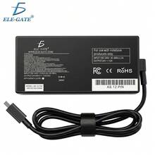 Cargador para Laptop ASUS ROG 240W 20V 12A Conector Rectangular - Negro - Ver 2