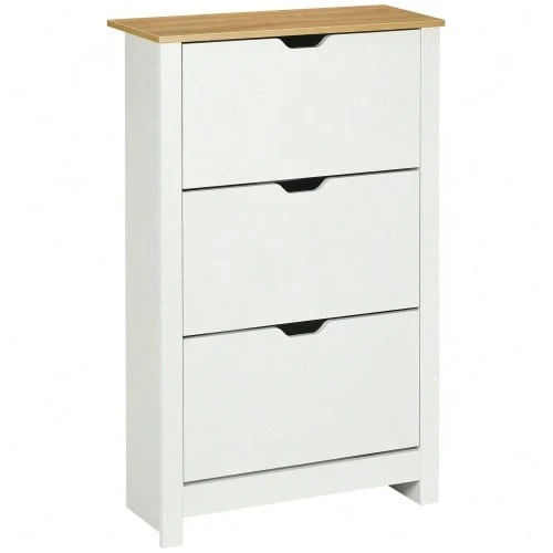 Shoe Cabinets - White - View 1