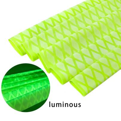 1pc Fishing Rod Socks Sleeve Cover, Braided Mesh Reusable Rods Pole Protector Bag,Glow-In-The-Dark, Multiple Sizes Tools Accessories Suitable For Fishing Rods, Badminton Rackets And Tool Handles