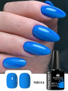 MSRUIOO 8支装8毫升荧光色美甲凝胶套装 - 霓虹色美甲凝胶，春夏美甲凝胶，紫红蓝流行色美甲凝胶，UV/LED可卸，适合美甲DIY，女士礼物 - 彩色 - 查看 3