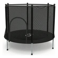 ¡RecomendadoTrampolin Brincolin Infantil Red De  1.40mts Niños Lona de salto Negro Cobertor de resortes Negro¡Top de Temporada - Negro-Negro - Ver 6