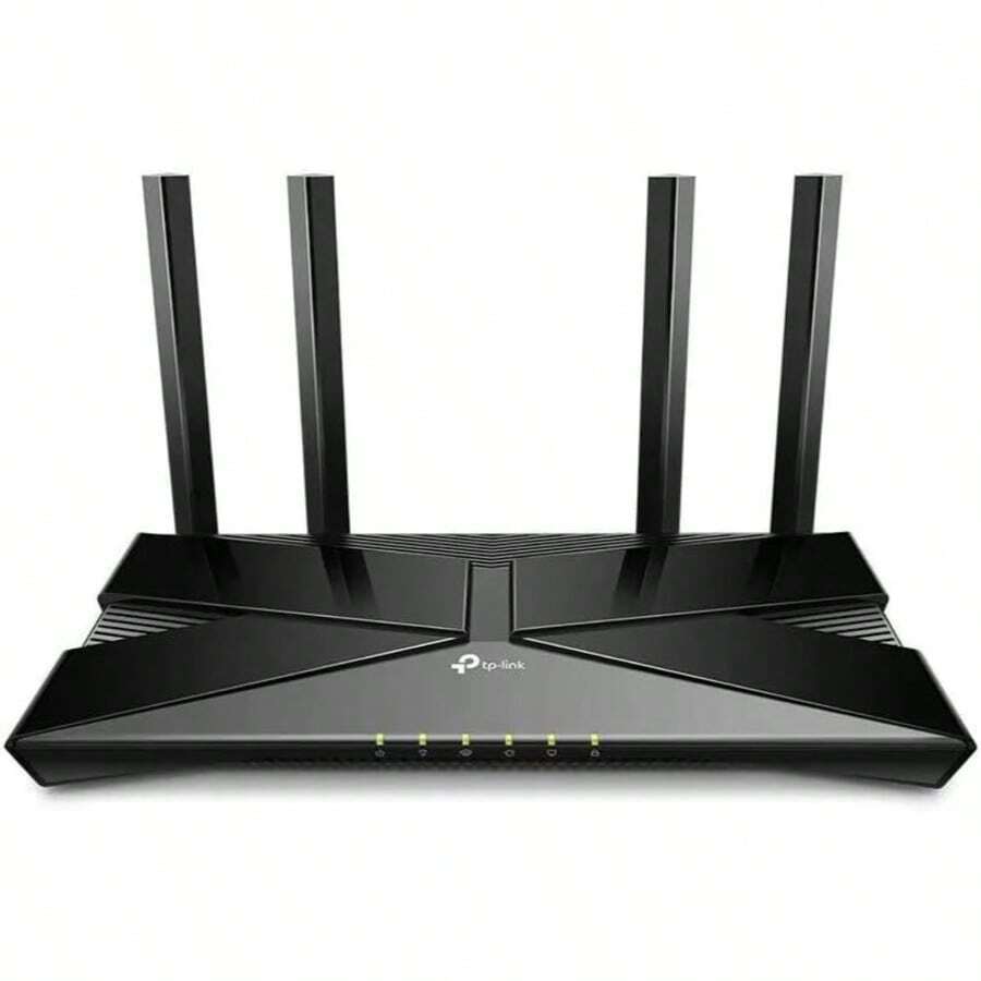 TP-Link Archer AX1450 WiFi 6 Dual-Band Wireless Router | Up To 1.45 Gbps Speeds - 黑色 - 查看 1