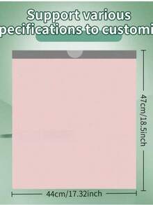 50 Rolls Small Pink Disposable Garbage Bags, Durable Thin Suitable For Bathroom, Home, Office Trash Cans - Upgraded Version - View 8