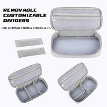 Digital Organizer Bag, Protective Case For Power Bank, Mouse, Charger, Data Cable, Mobile Power, Hard Drive Box - Multicolor - View 8