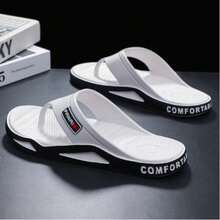 Men's Casual And Fashionable Flip Flops Are Essential For Beach Wear - 白色 - 查看 3